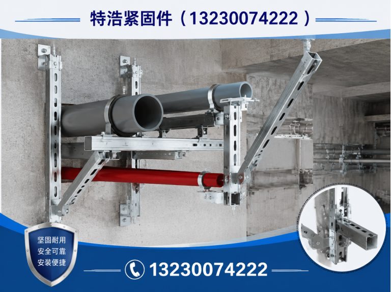 邯郸冀南新区管廊支架展示图