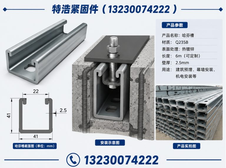 邯郸冀南新区工程紧固件展示图